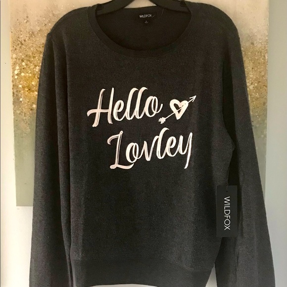 Wildfox Tops - Wildfox “Hello Lovely” Shirt (NWT)
